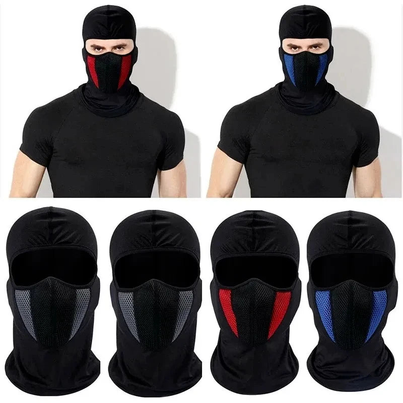 Breathable Full Face Mask Motorcycle Balaclava for Men Women