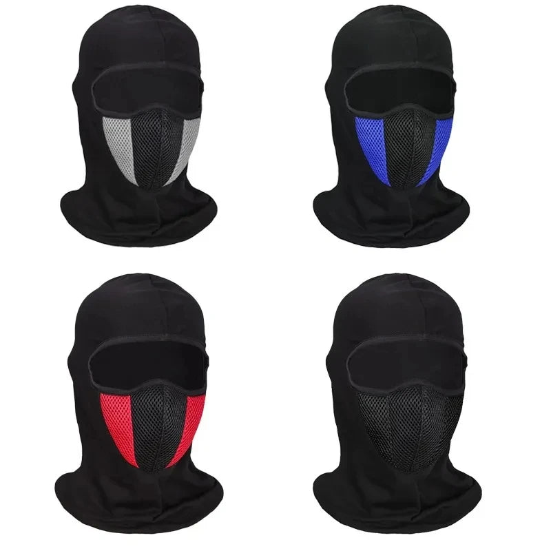 Breathable Full Face Mask Motorcycle Balaclava for Men Women