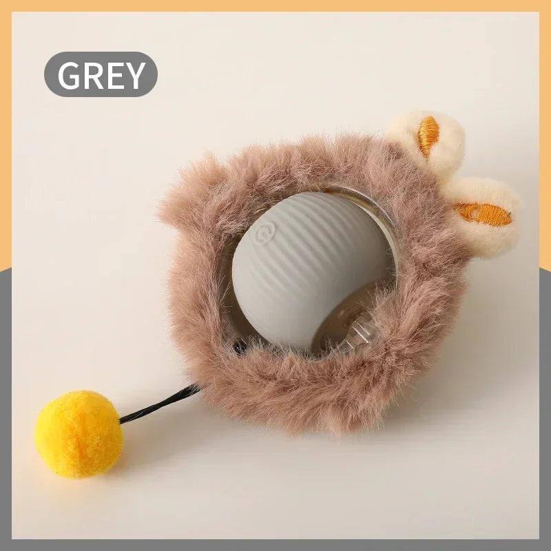 Smart rolling ball entertains pets, encouraging exercise and natural instincts.