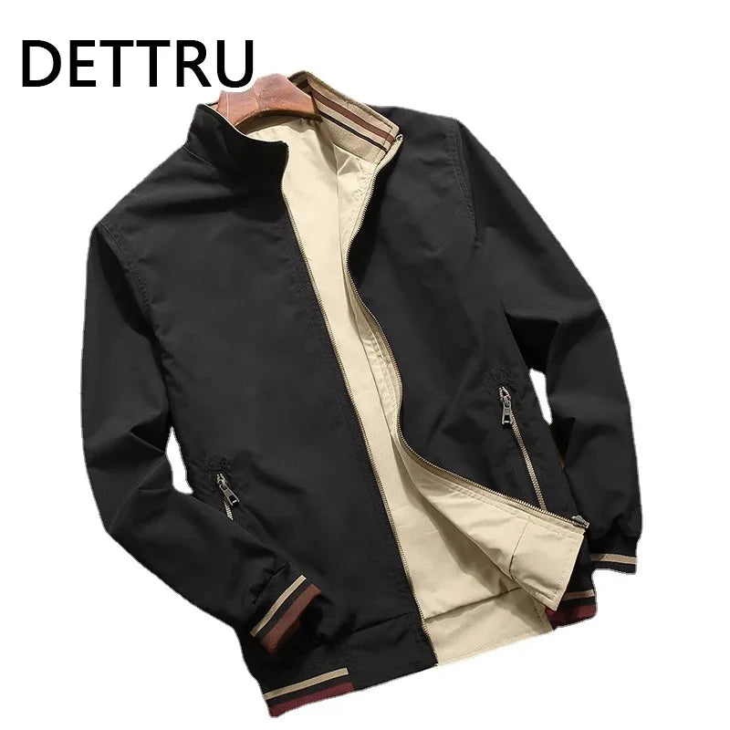 2024 Spring Autumn Men Double Sided Jacket