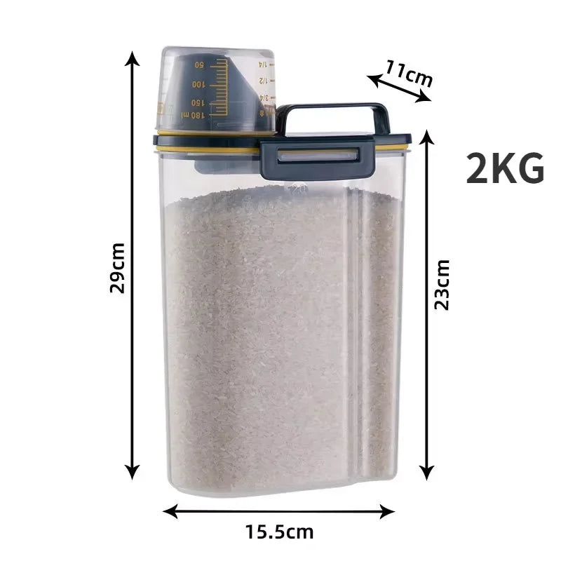 Moisture-proof food container keeps pet food fresh and organized daily.