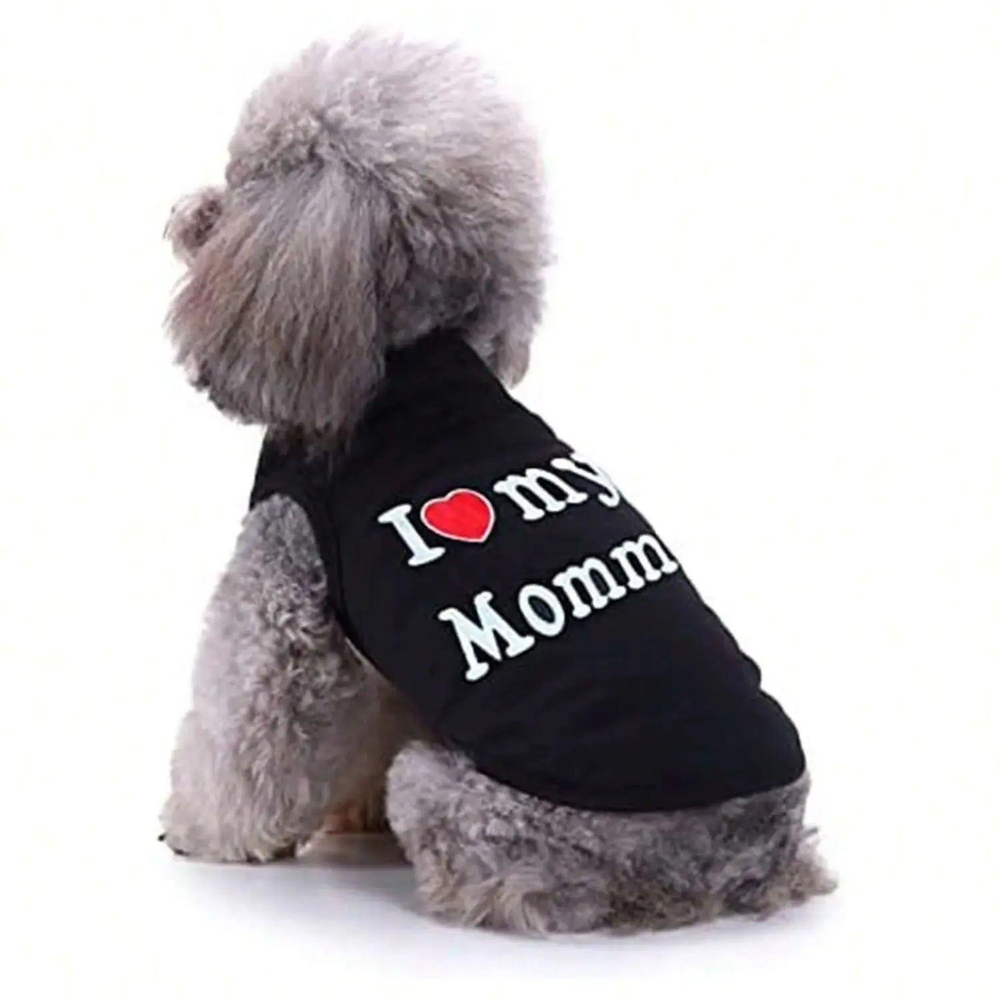 Cute pet vest expresses love while keeping pets stylish daily.